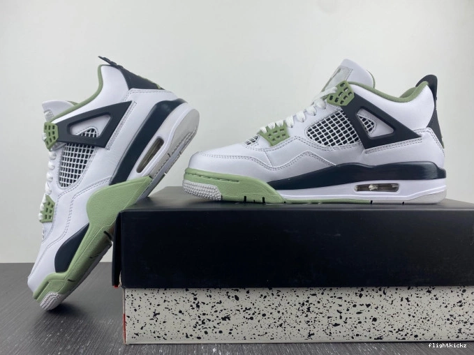 Air 4 AQ9129-103 Seafoam WMNS Jordan 0724